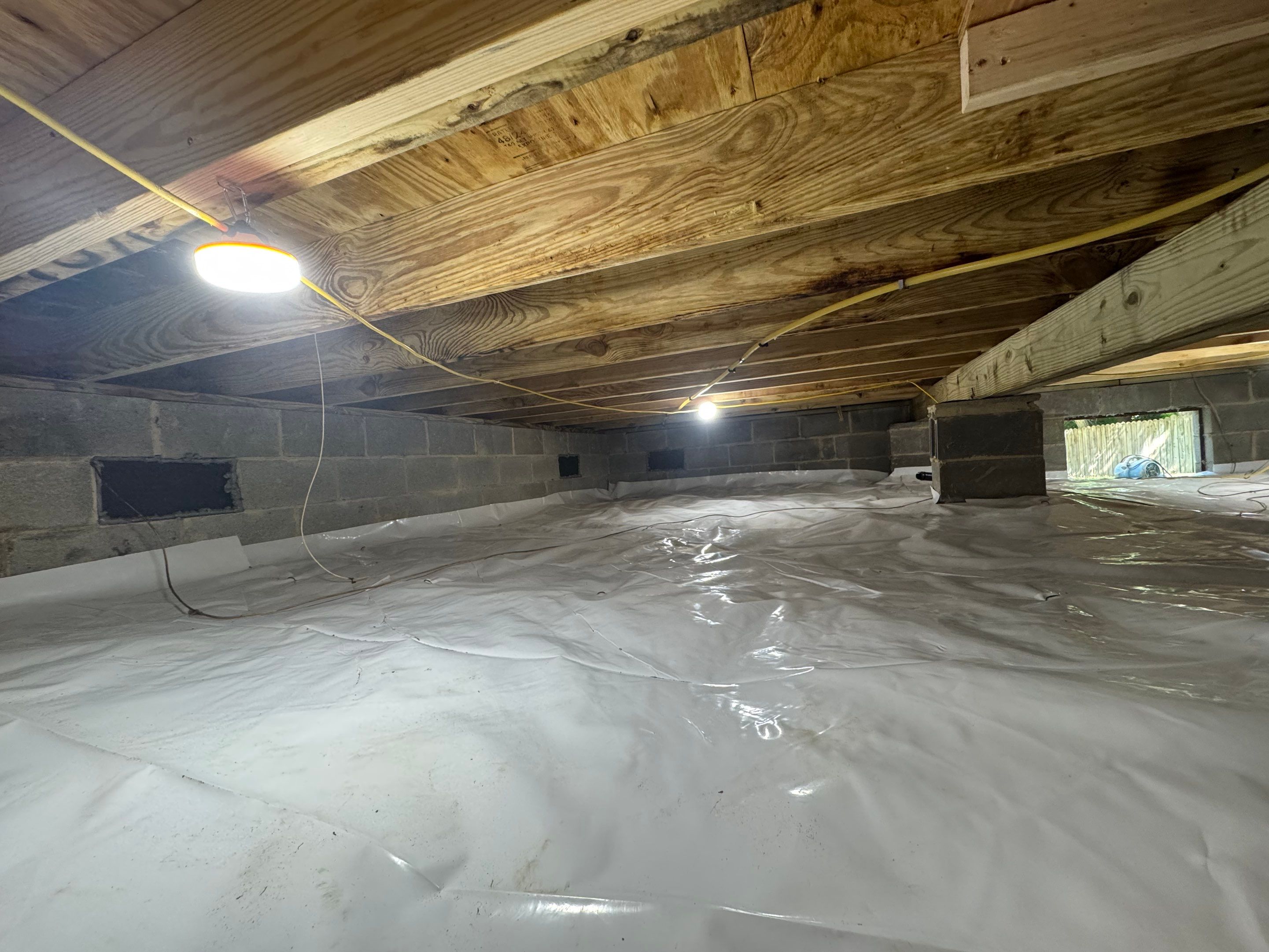 Project in Suffolk by Patriot Crawl Space Repairs