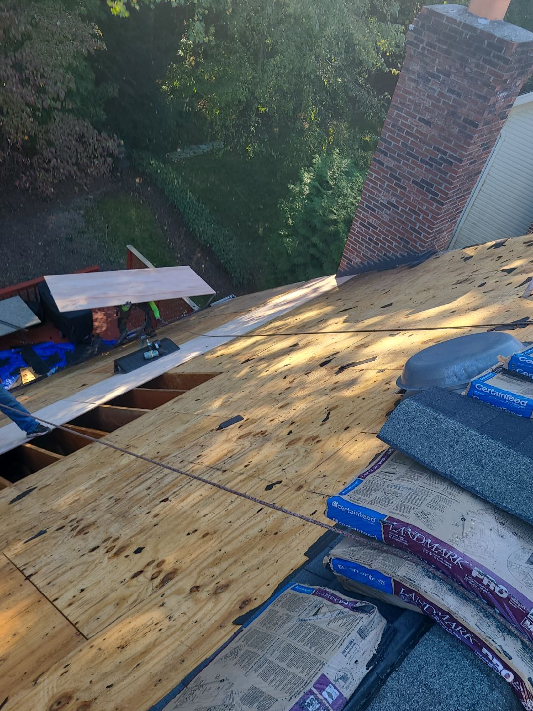 Burke: Residential Roof Replacement with CertainTeed Landmark Pro Designer Shingles in Max Def Charcoal Black by RM Banning, Inc.