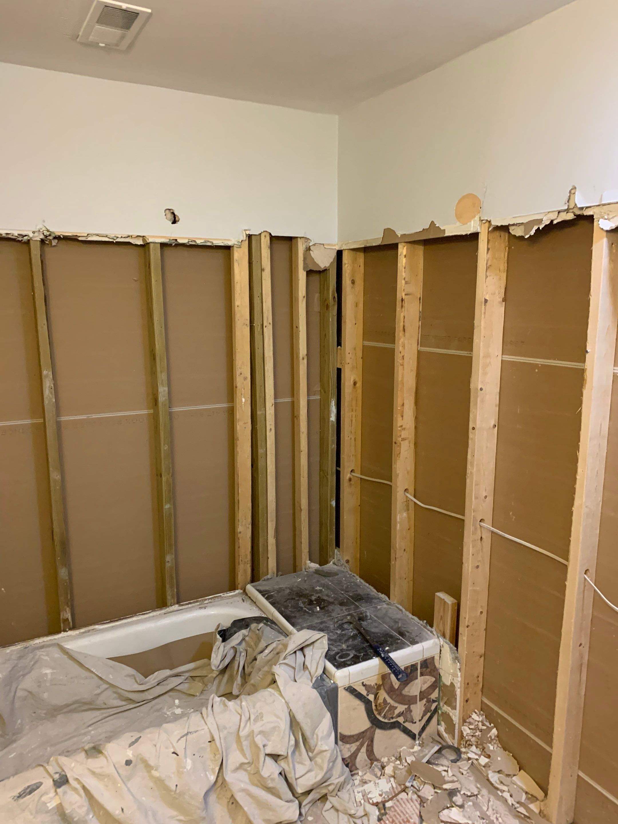 Bathroom Remodel  by Greenspring Construction Services