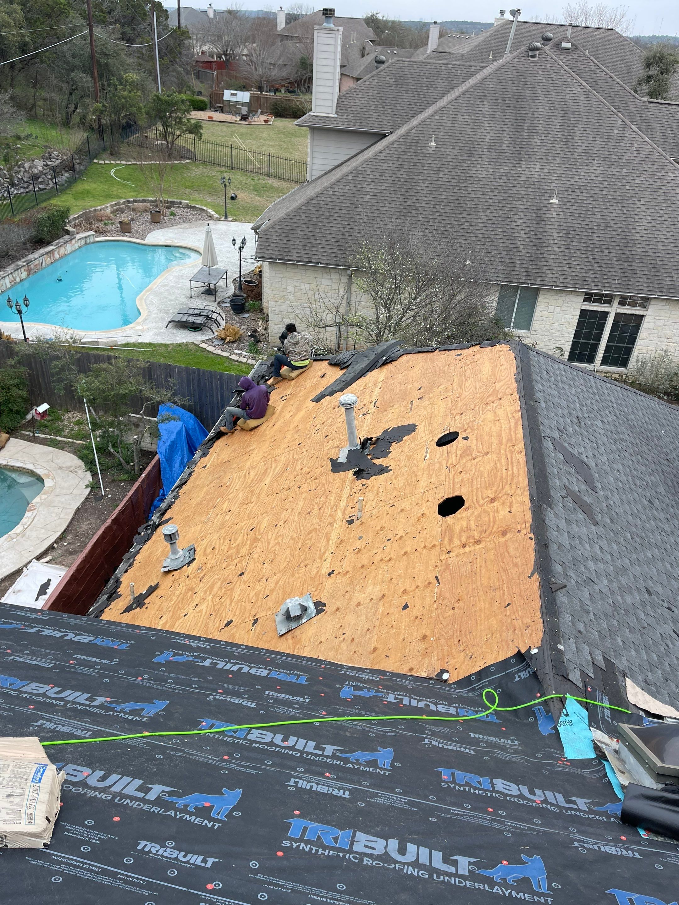 Project in Austin by Rhino Roofing and General Contracting, LLC