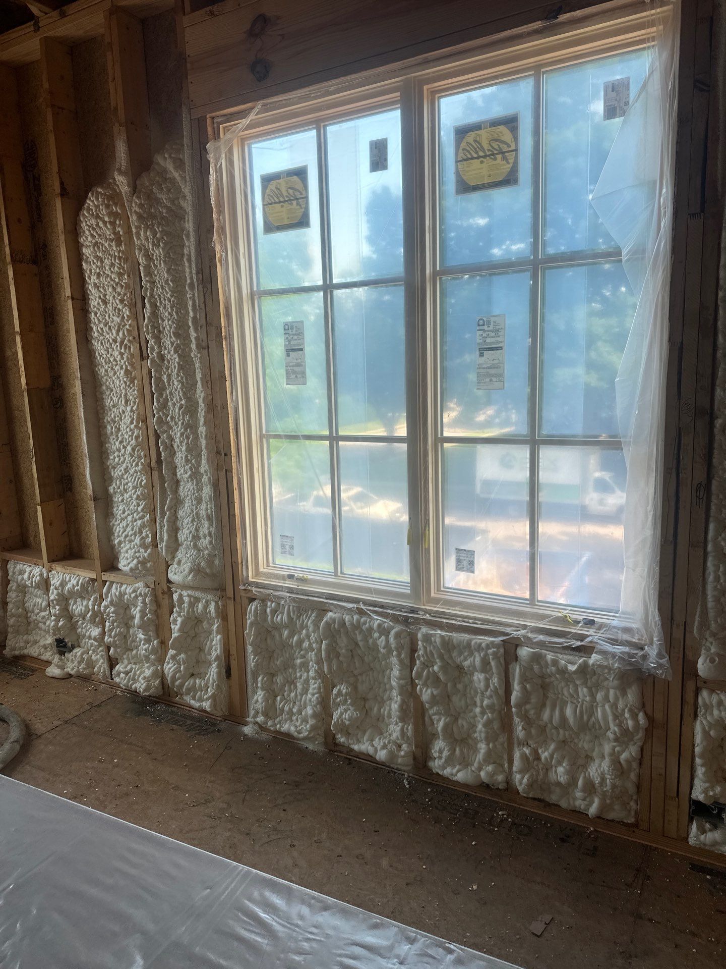 Full encapsulation open cell foam Dallas TX by Apex Insulation Solutions