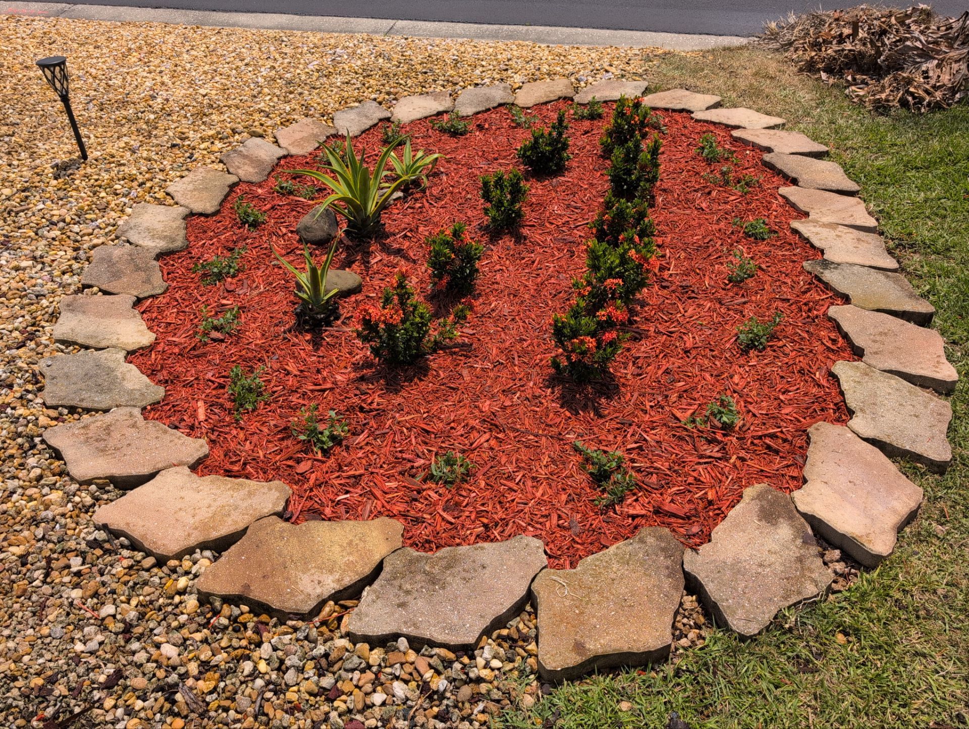 Front Yard Renovation – Rock Removal, Sod & Landscape Enhancement by 
M.A.B. Landscaping & Property Maintenance