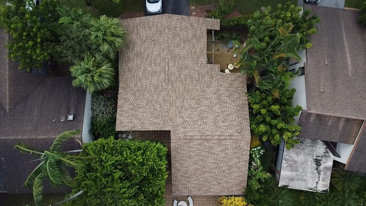 GAF SHINGLE ROOF  by City Roofing Inc