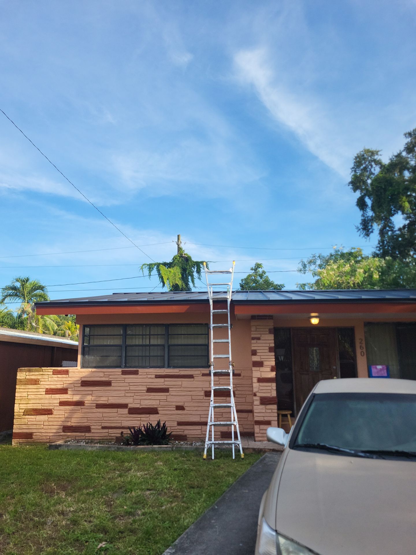 Metal Roof - Matte Black Color. Metal Alliance. by Art's Roofing & Construction