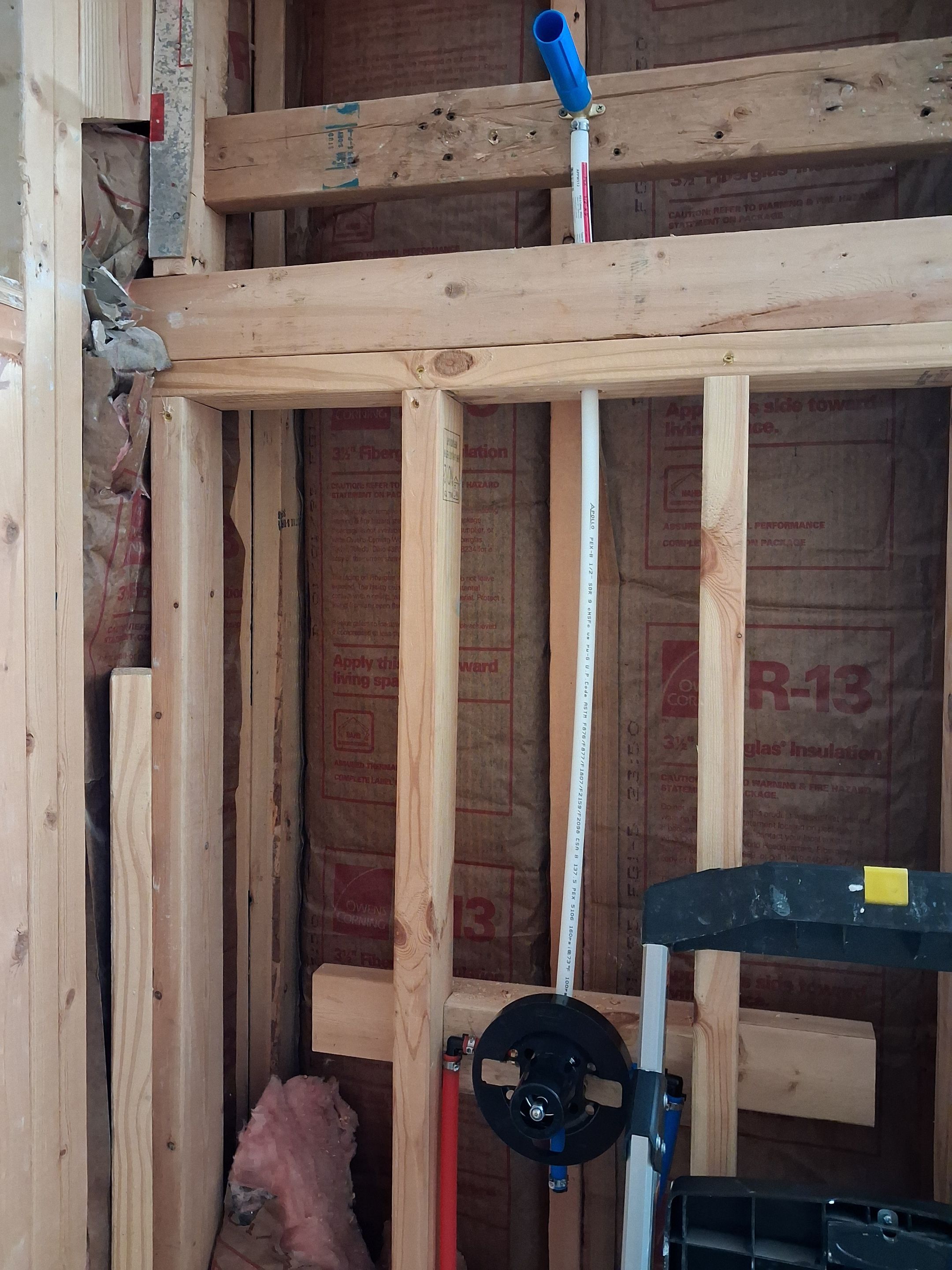 Sentrel Shower with window and ADA chair / ADA grab bar by Academy Construction