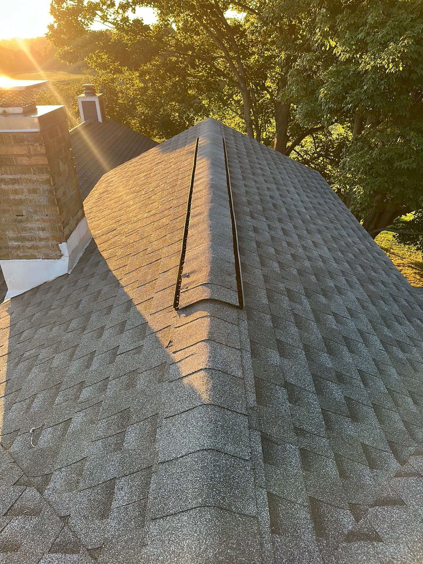 Residential Roofing Installation using GAF Timberline HDZ, Pewter Gray by Rainstoppers Roofing