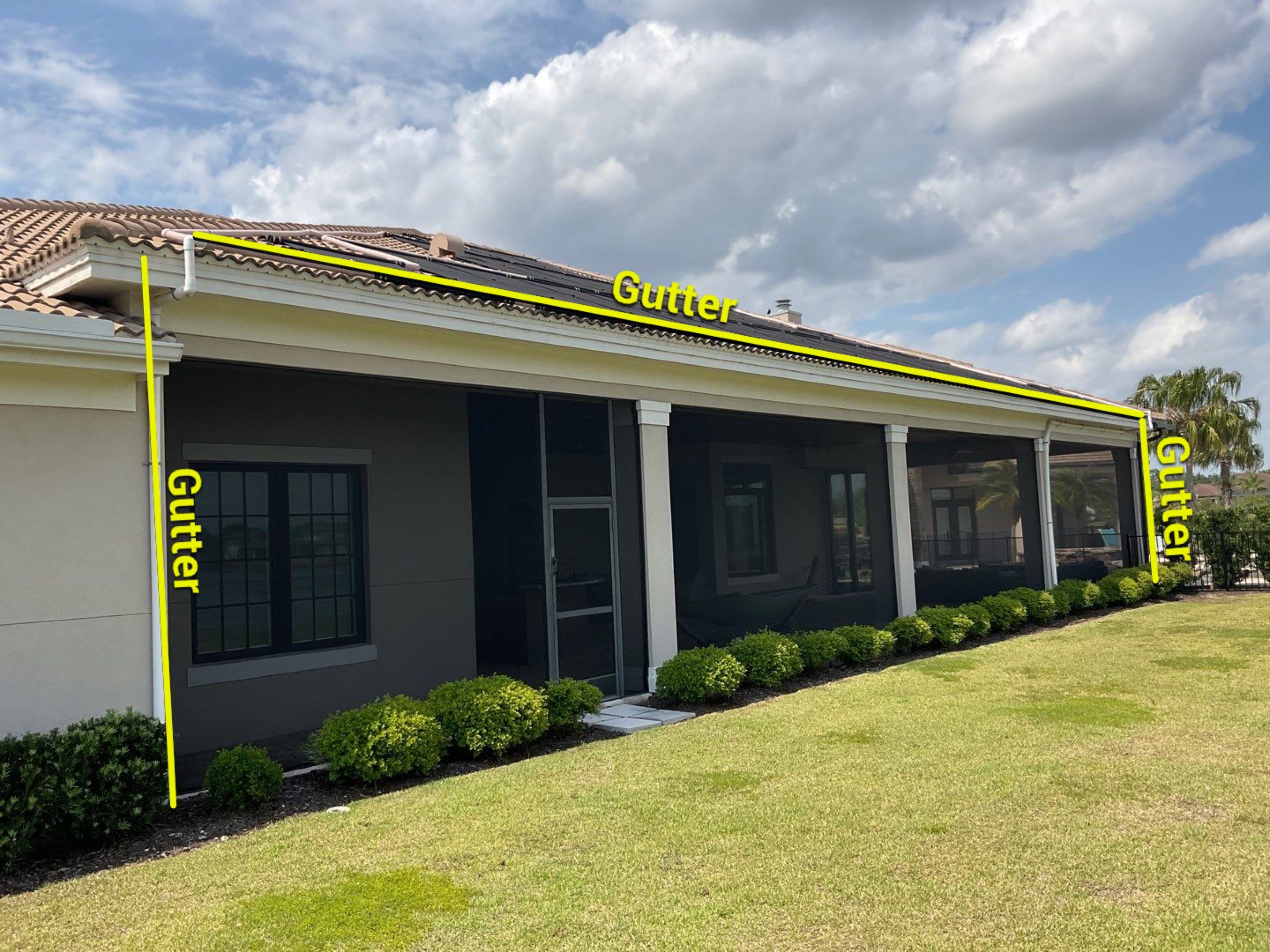 Downspout Installation for Multi-Story Homes in Lakewood Ranch by Gutter Professors