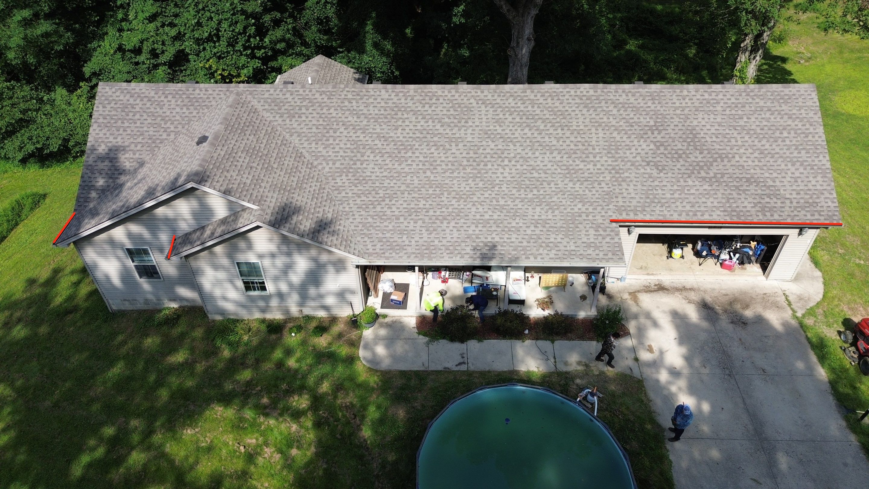 Project in Columbus by Moss Roofing