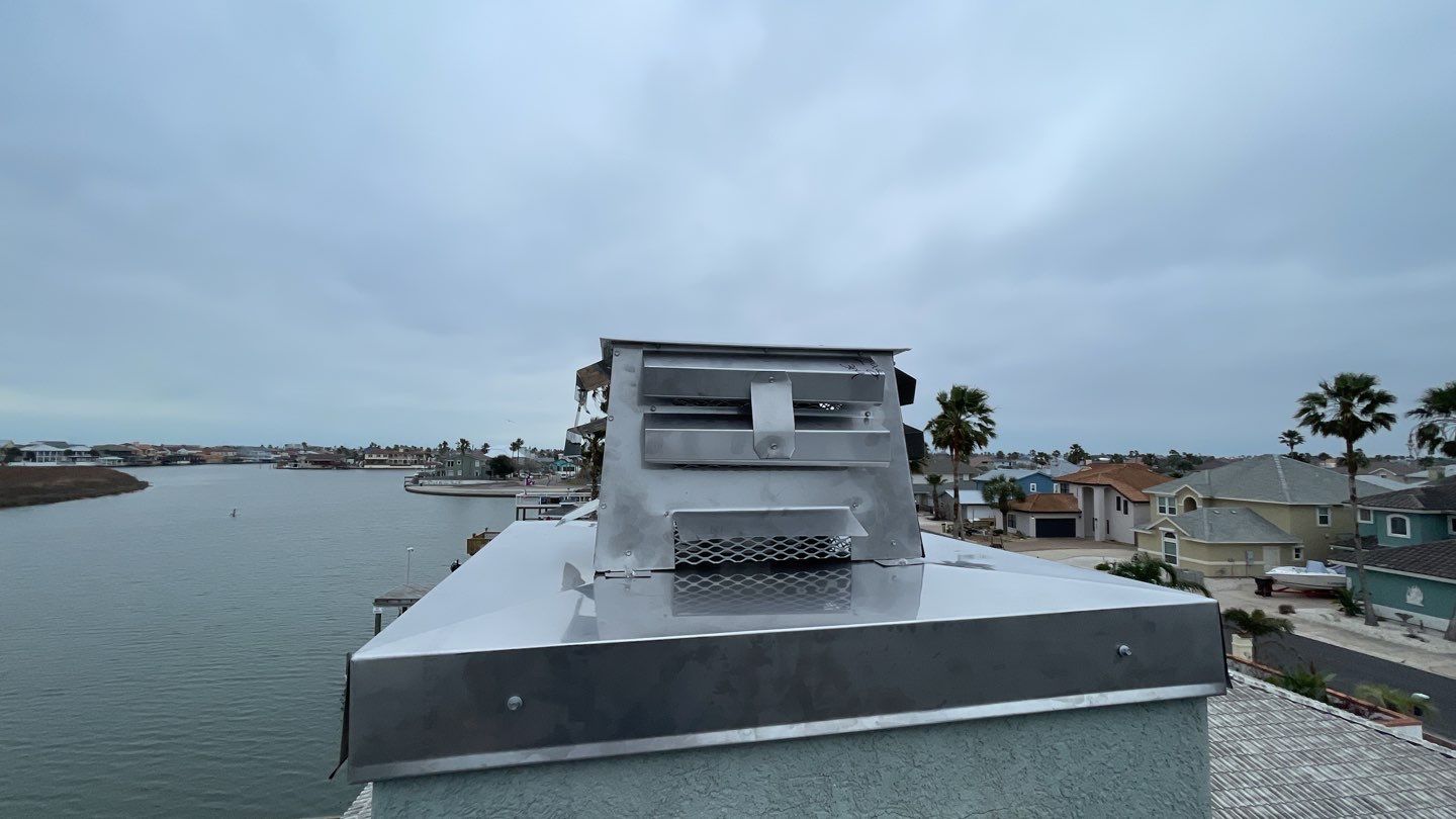 Chimney Cap Replacement by Lighthouse Roofing
