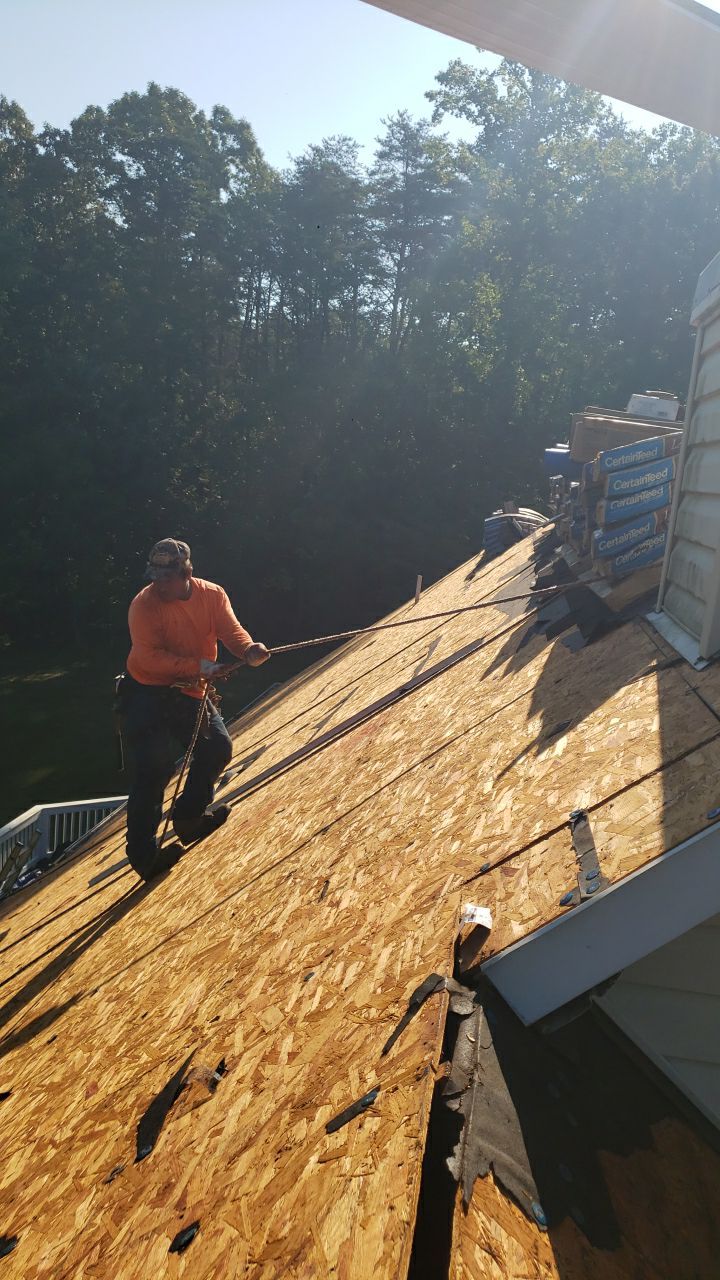 Midland Roof- Certainteed Landmark Pro Max Def Red Oak Designer Shingles by RM Banning, Inc.