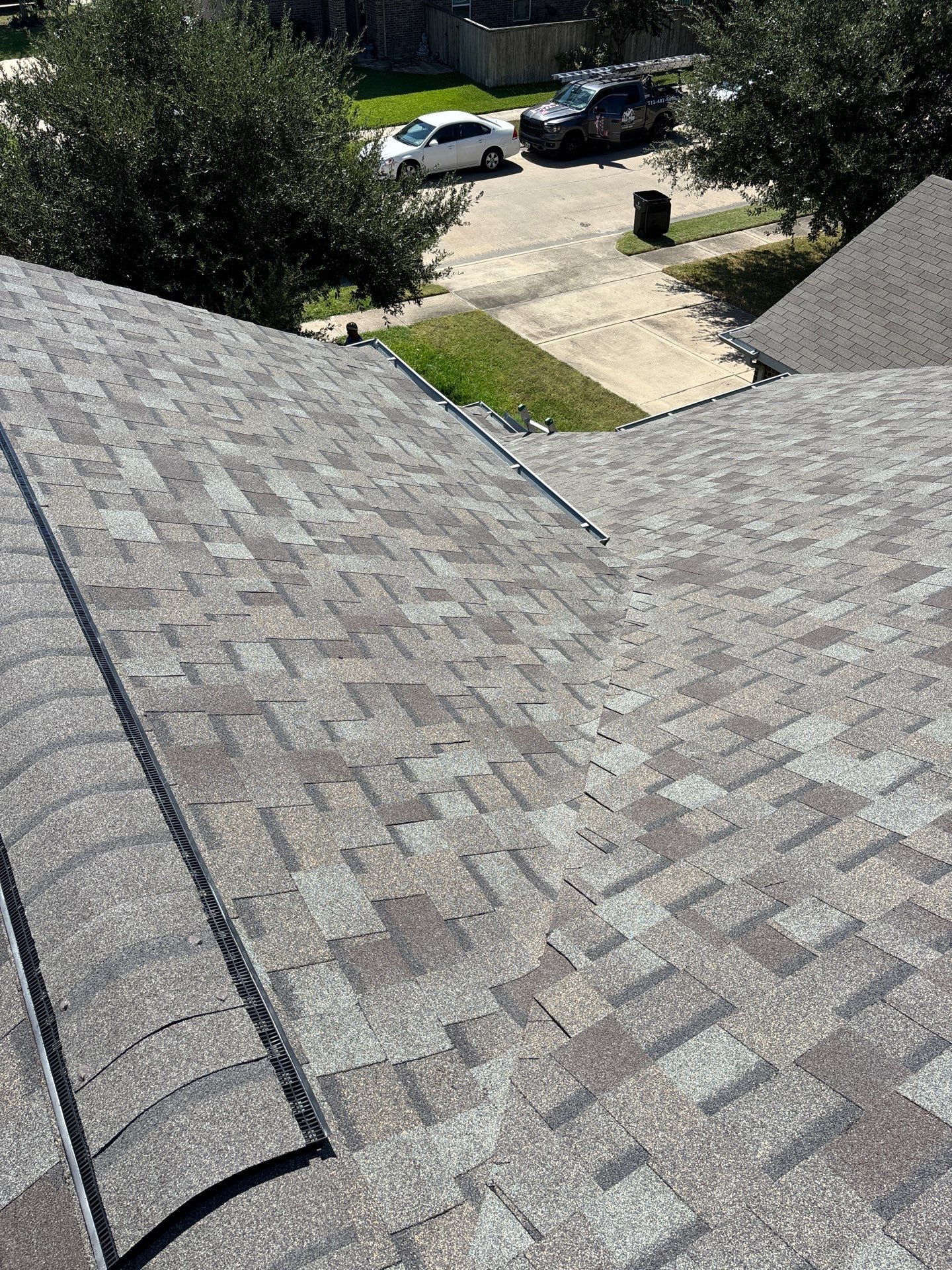 Residential Roofing Installation using Owen's Corning Duration (Lifetime) Shingles by Roof Repair Company