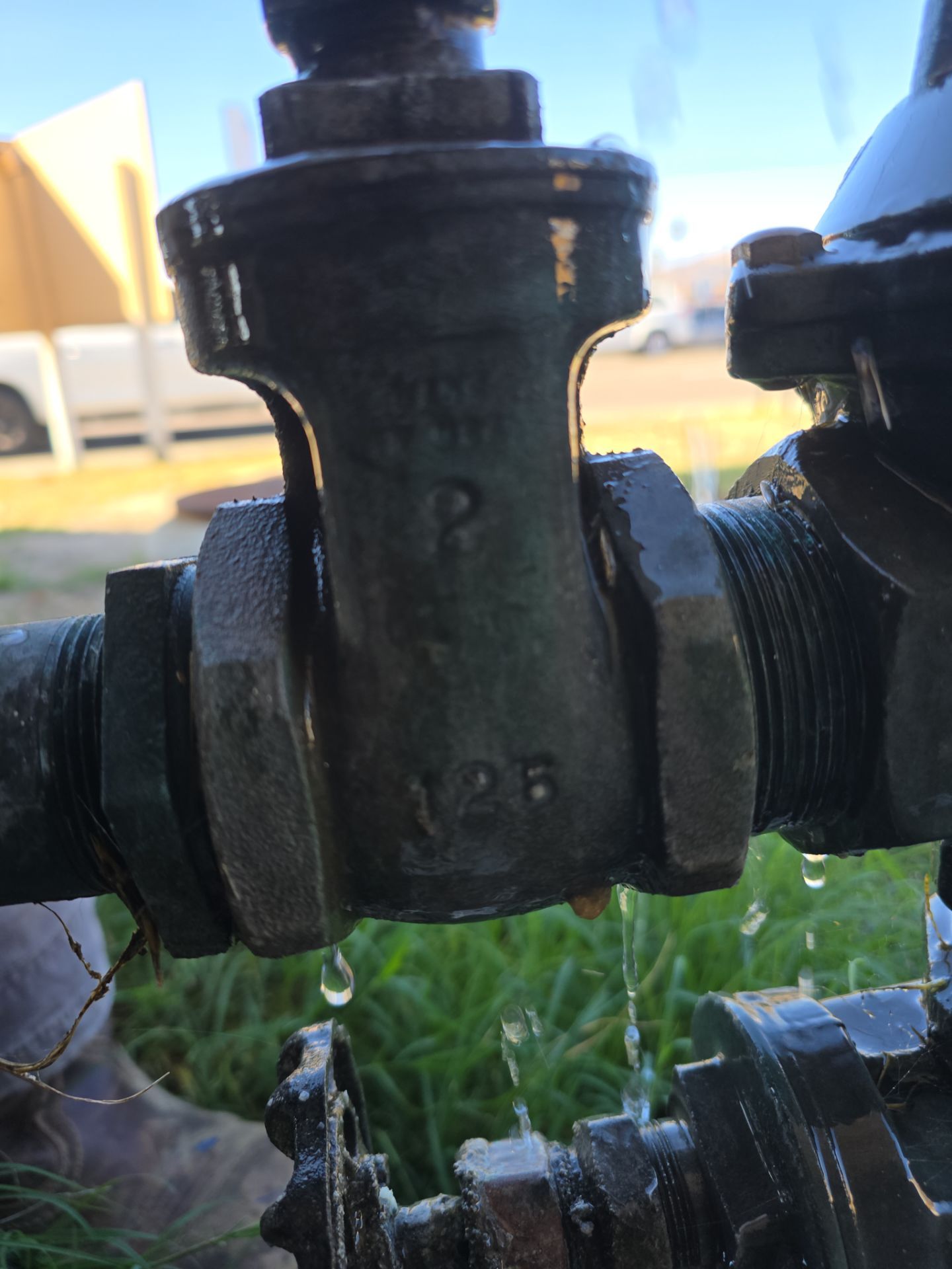 Outdoor Leaking Water Valve Repair by Us Plumbing