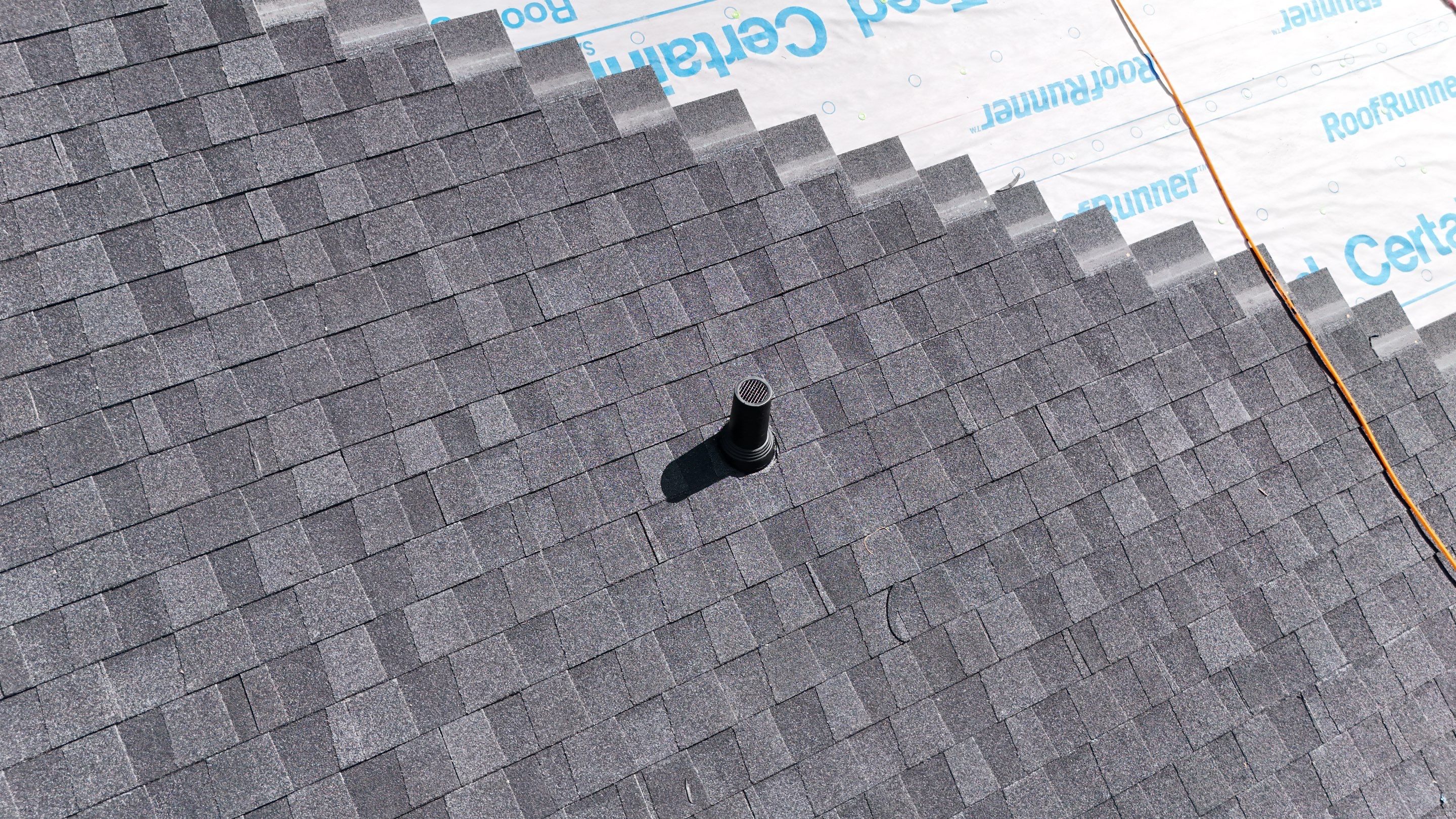 Charcoal Black Re-Roof by Royal House LLC