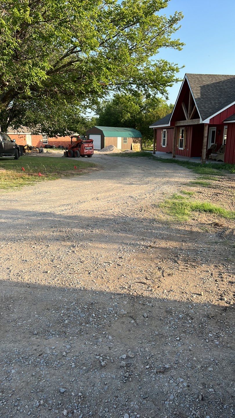 1000' Drive and Patio using Concrete by Clays Services Inc