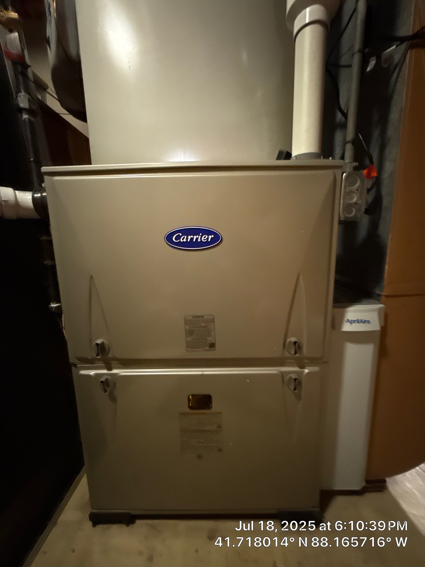 Carrier Performance 97 Furnace & Performance 18 A/C Installation – Naperville, IL by GSHA Services LTD