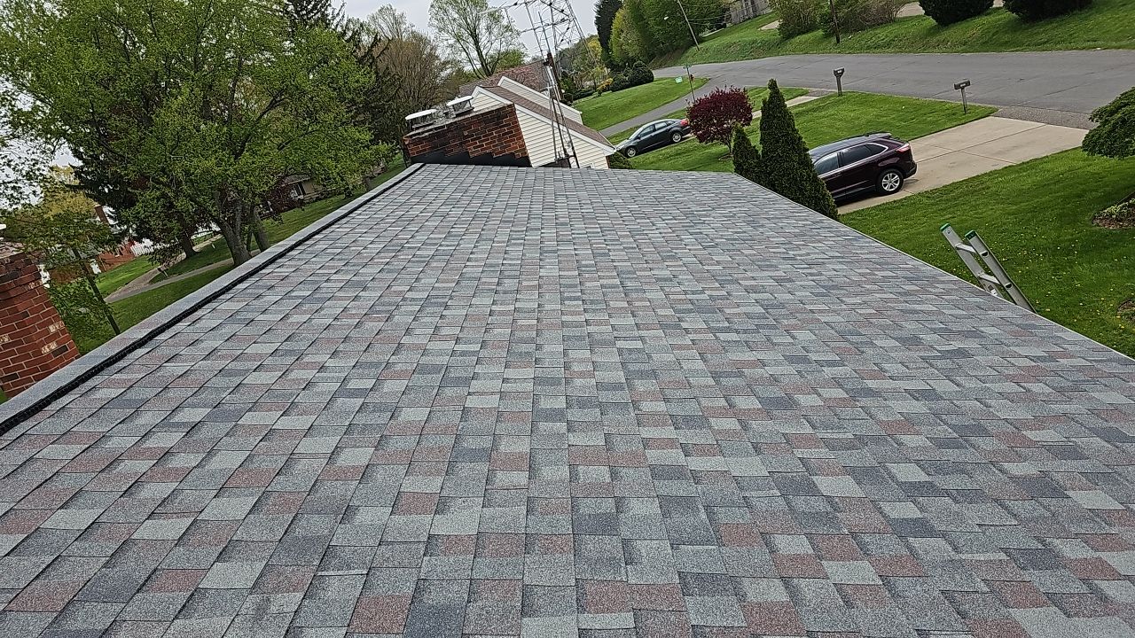 ATLAS PINNACLE COLOR: SUMMER STORM DRIP EDGE: WHITE by Eagle Eye Roofing