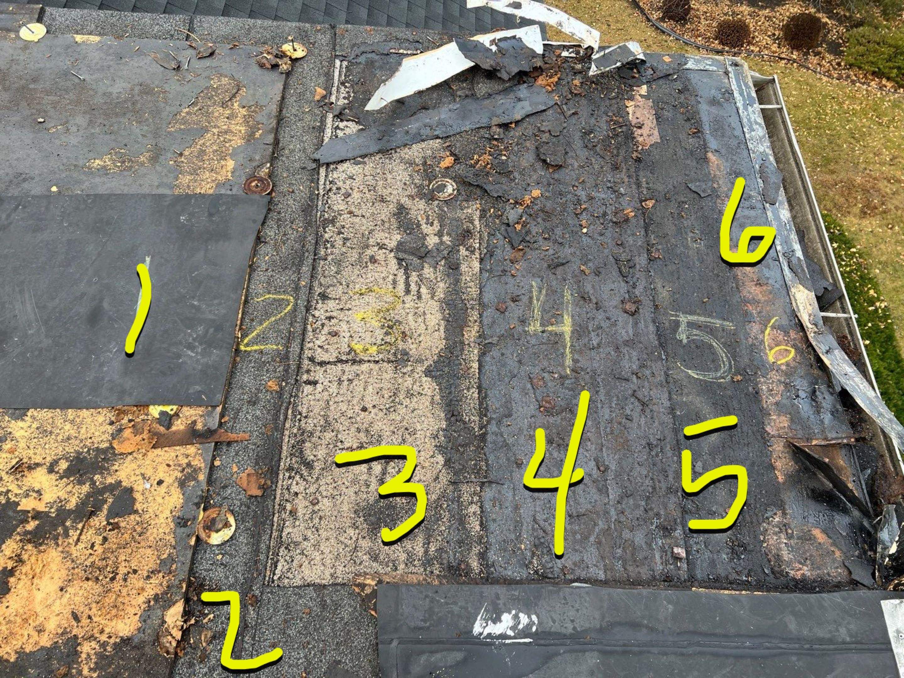 Residential Roofing Installation using 60 mil rubber roof by Nitro Roofing and Construction