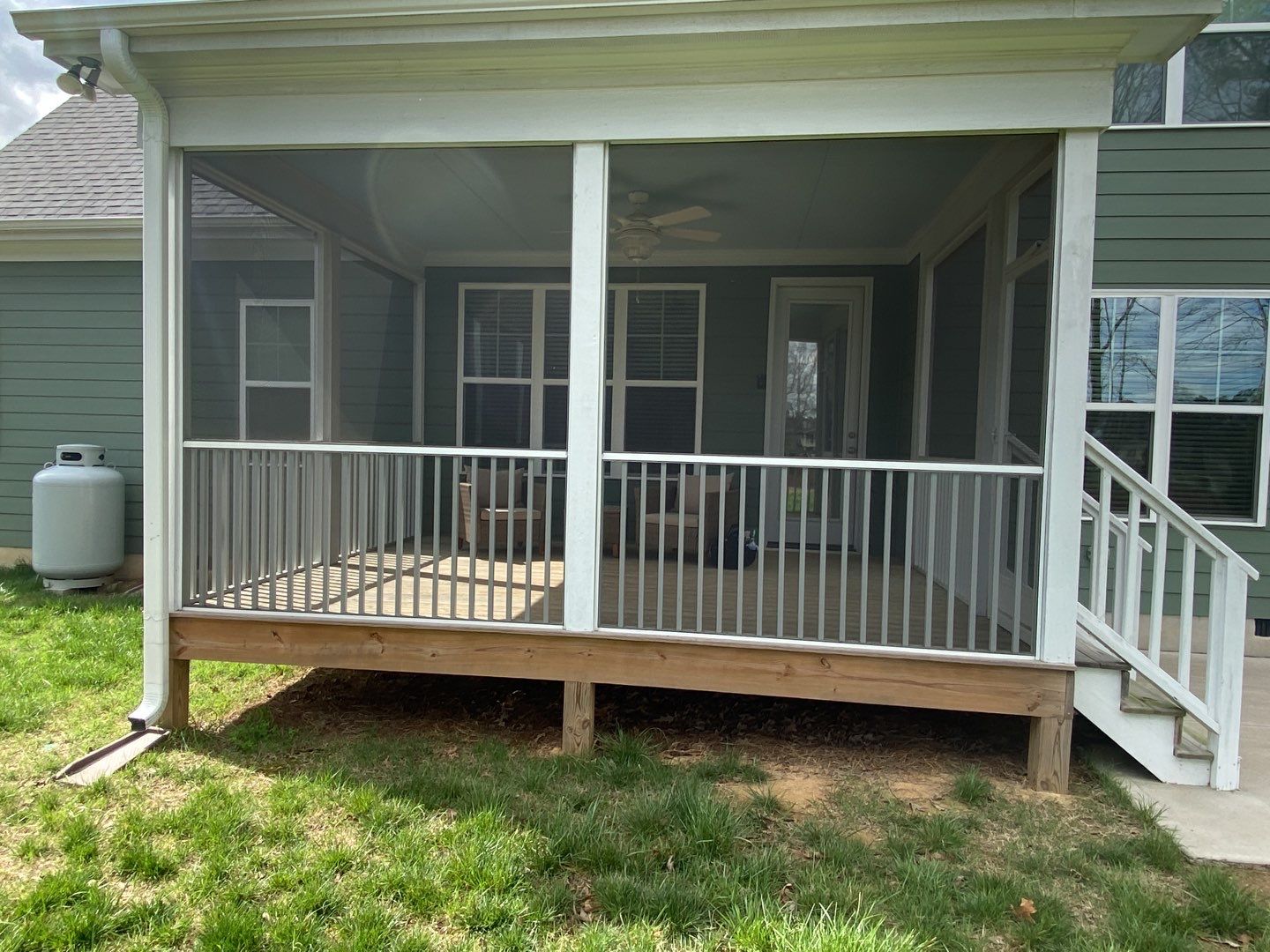 Weathered Deck using Wood Sealant by DuraSeal
