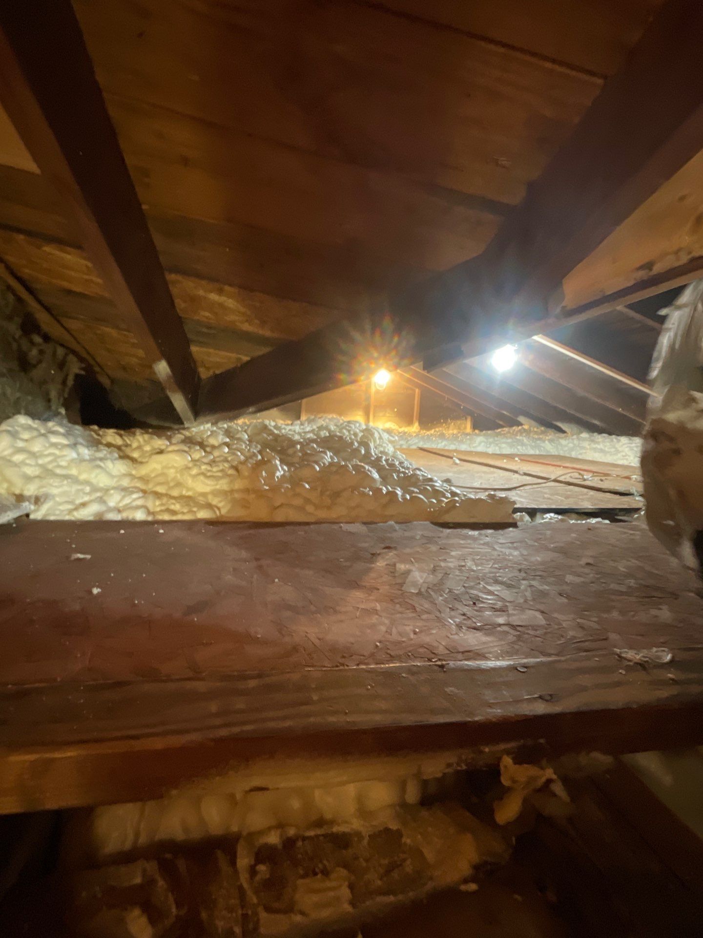Open Cell to an Attic Flat by NYS Foam & Energy