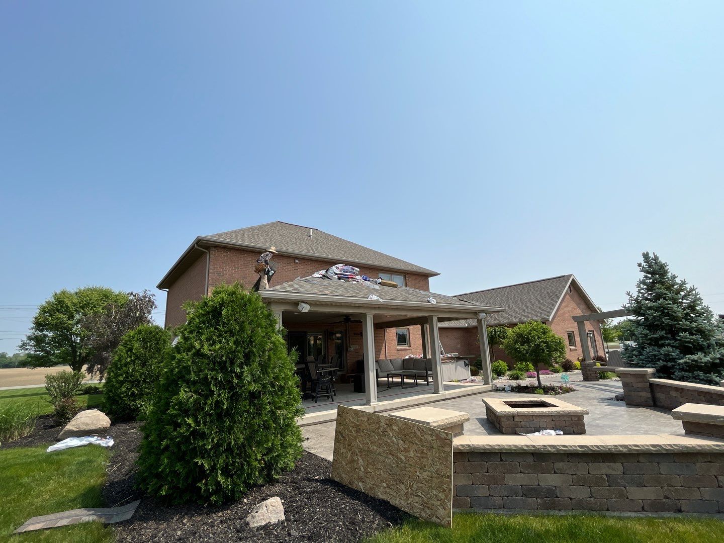 Residential Roofing Installation using GAF Timberline HDZ Cedar Falls by Nitro Roofing and Construction