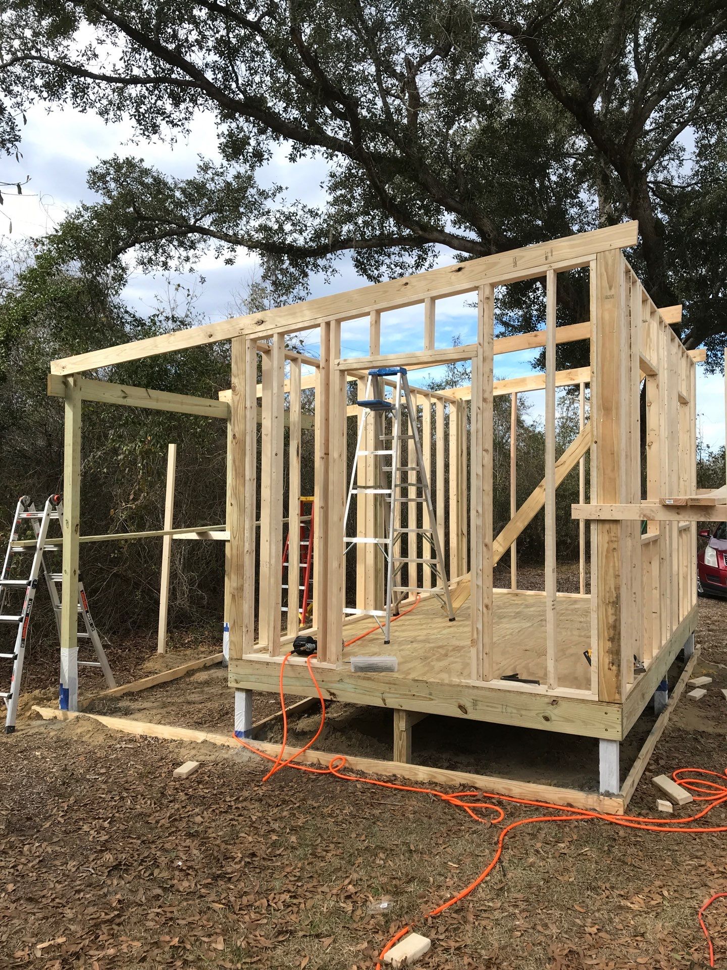 Garage Close in and Shed Build by JB's Contracting and Maintenance LLC