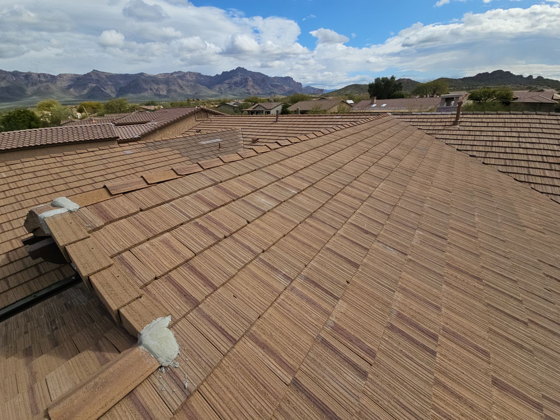 Concrete Tile Refelt by Weather-Tite Exteriors LLC