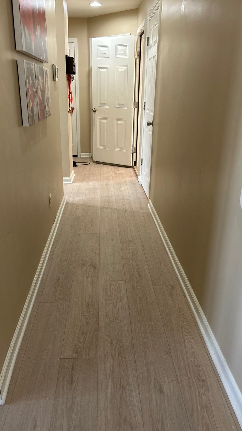 First floor LVP installation by Footprints Floors of Nashville