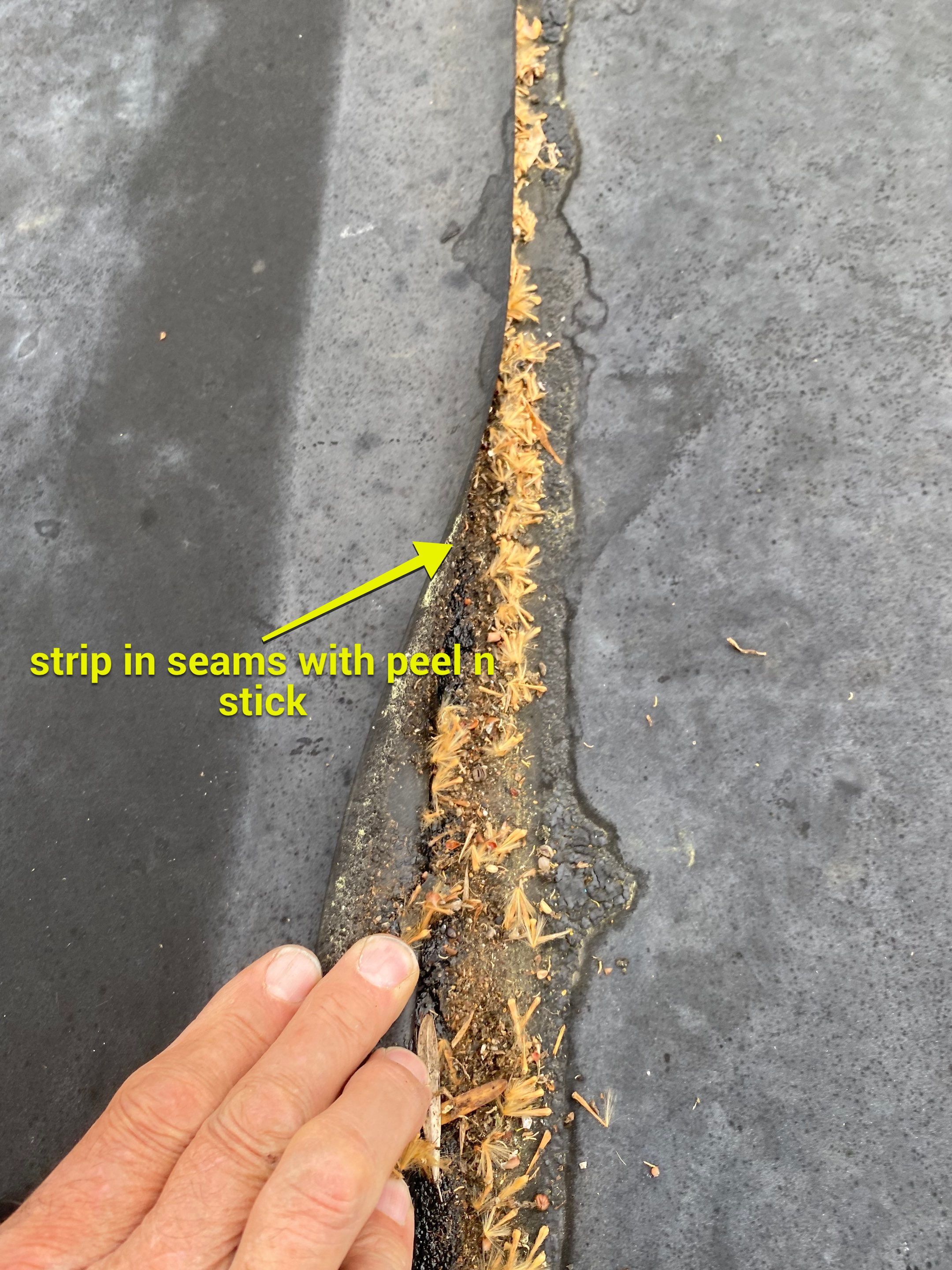 Lorton: EPDM Flat Roof with Partial Slate Replacement by RM Banning, Inc.