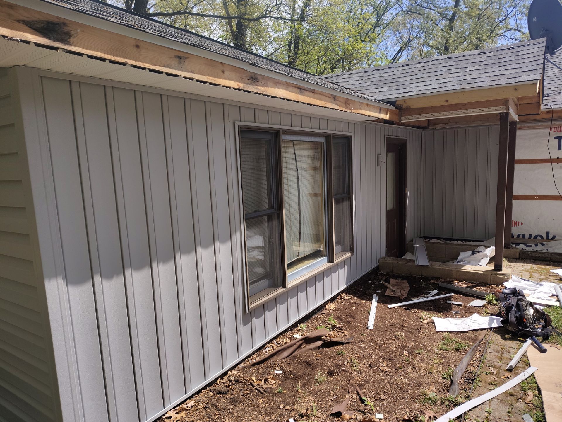 Complete exterior remodel  by Teflon Roofing