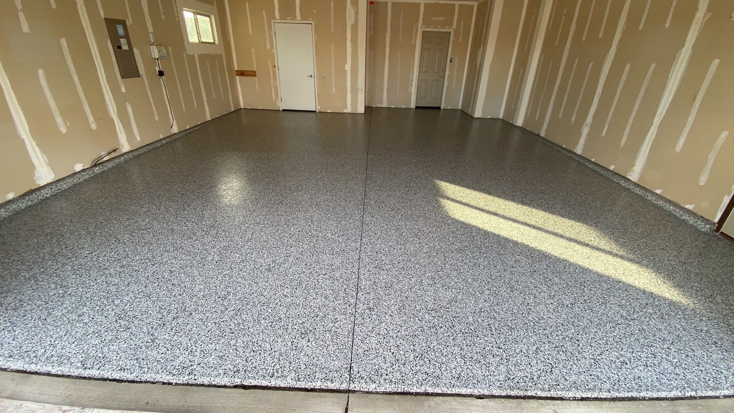 Garage using Domino  by Select Painting, Coatings & Garage Cabinets