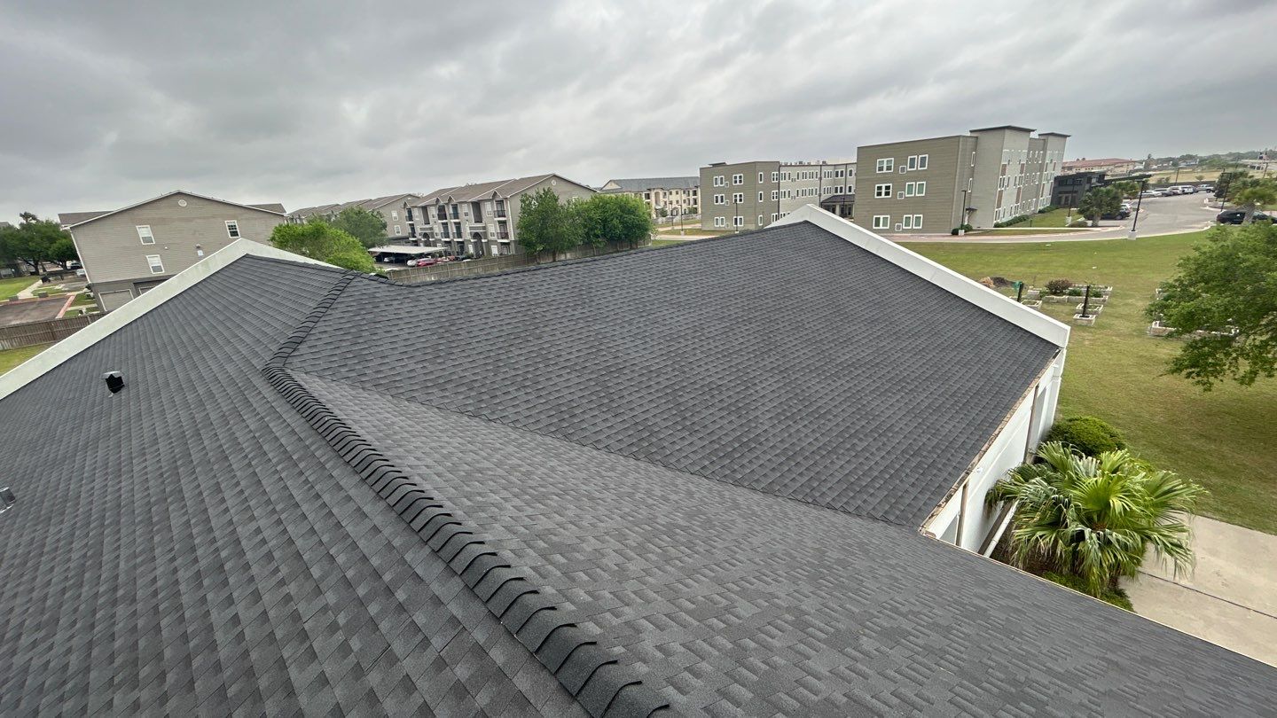 Commercial Roofing Installation using GAF Timberline HDZ by Lighthouse Roofing