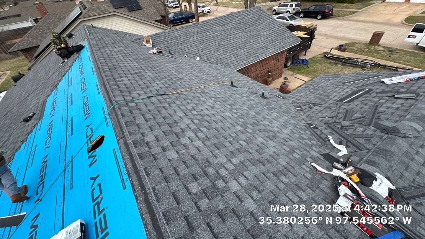 Project in Oklahoma City by Icon Roofing And Construction