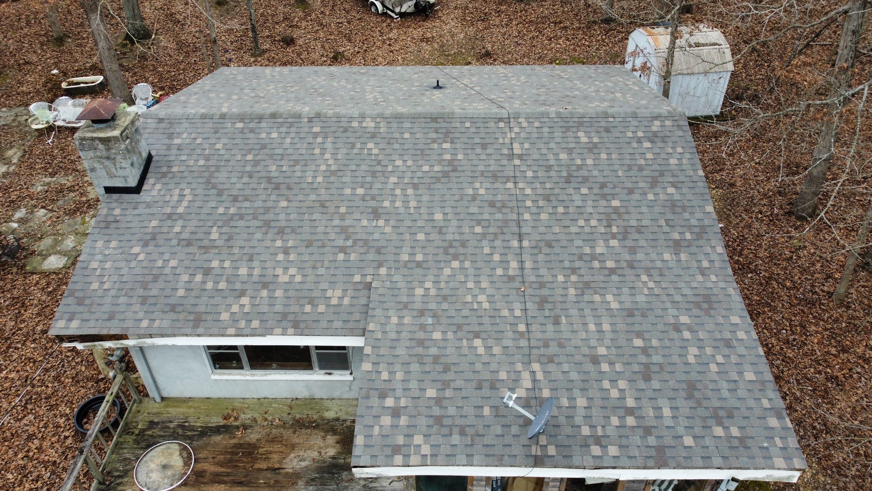 Residential Roofing Replacement - Color Weathered Wood  by Titan Commercial & Residential Roofing 