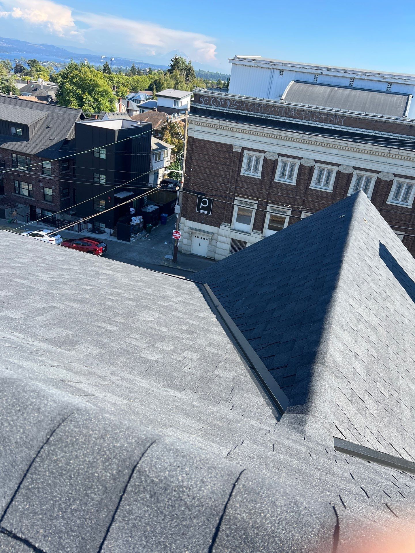 Project in Seattle by Roofing Formula LLC