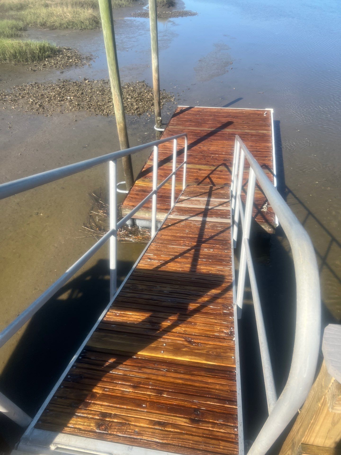 Dock using Wood Sealant by DuraSeal