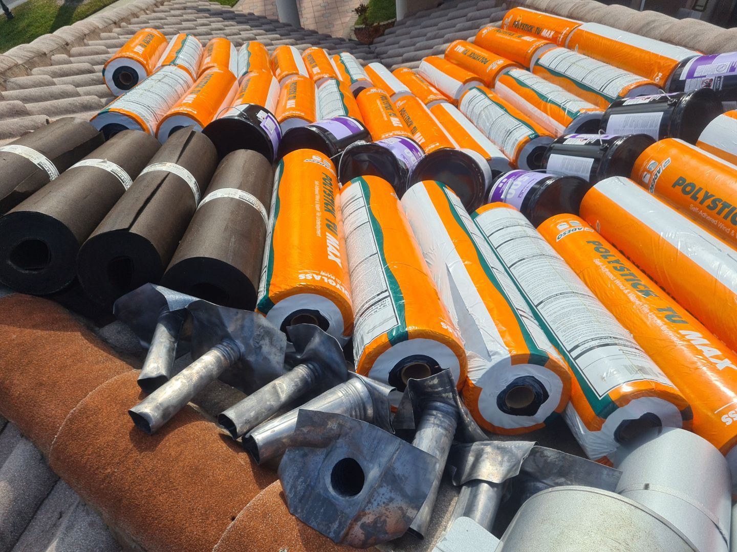 Residential Roofing Installation using Eagle Roofing Tile by BLUES BROTHERS CONSTRUCTION CORP