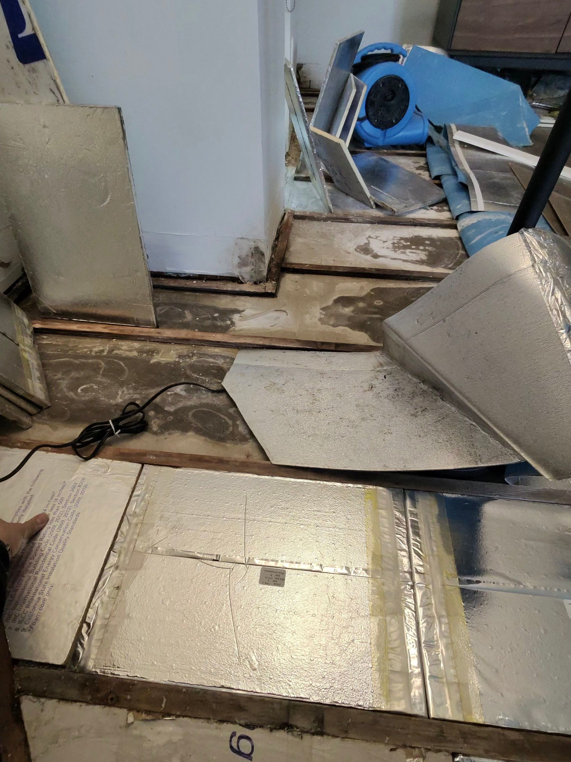 Mold Remediation & Flooring Restoration After Moisture Barrier Failure by YVR Construction Group