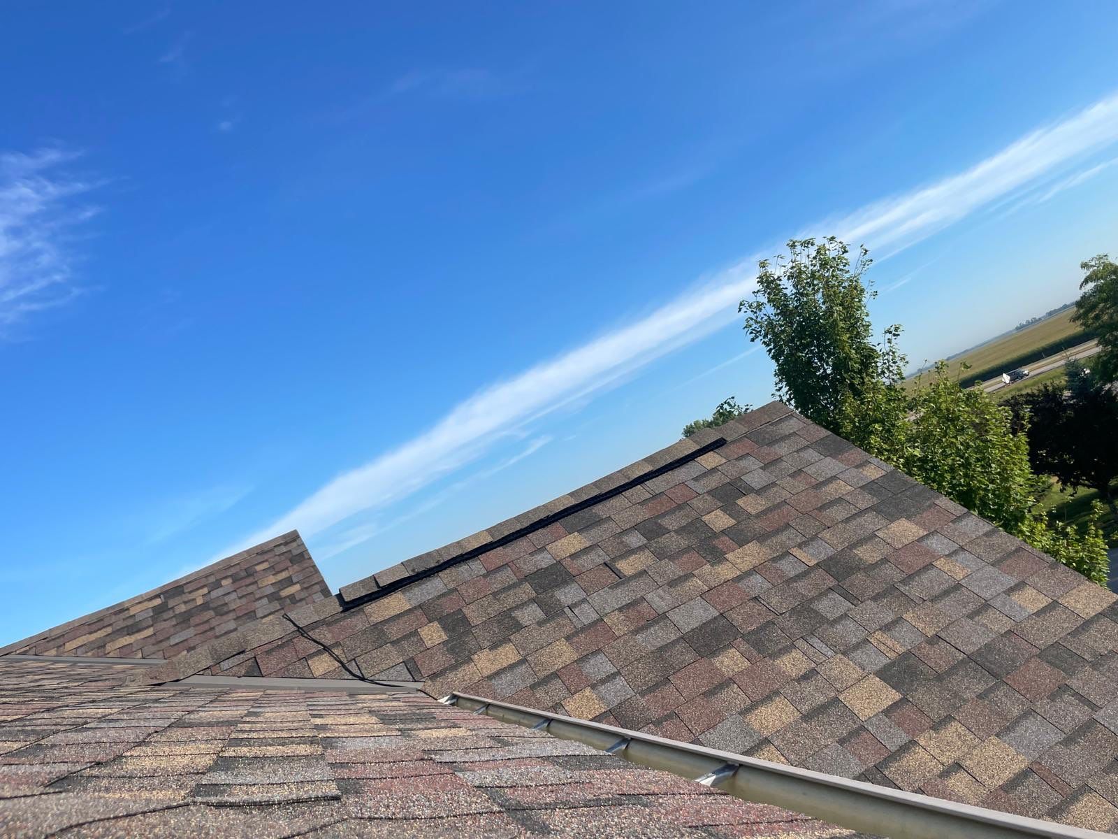 Residential Roofing Installation using Owens Corning Duration Summer Harvest by Lightning Exteriors