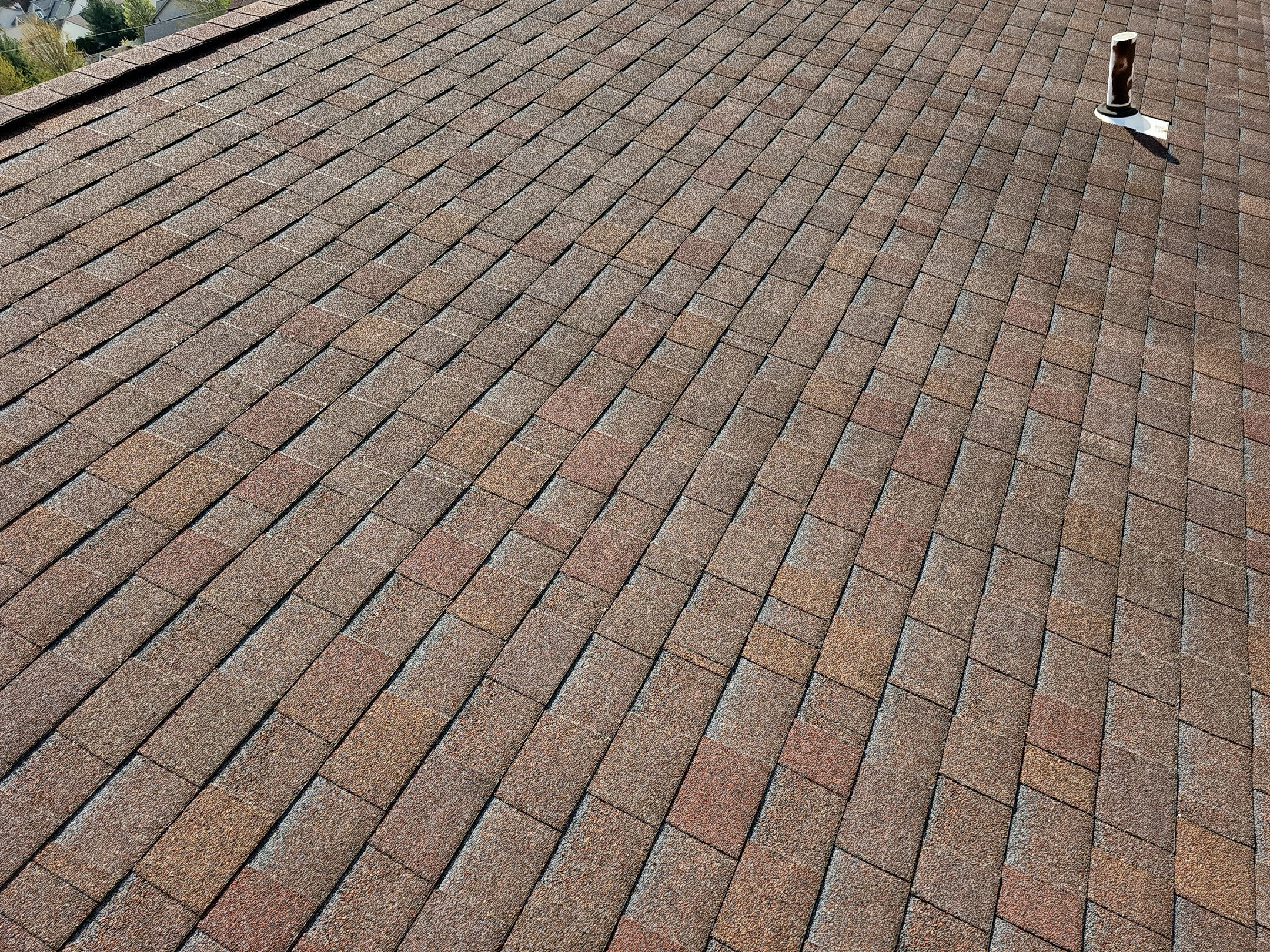 ATLAS PINNACLE COLOR: BURNT HICKORY DRIP EDGE: MUSKET BROWN by Eagle Eye Roofing