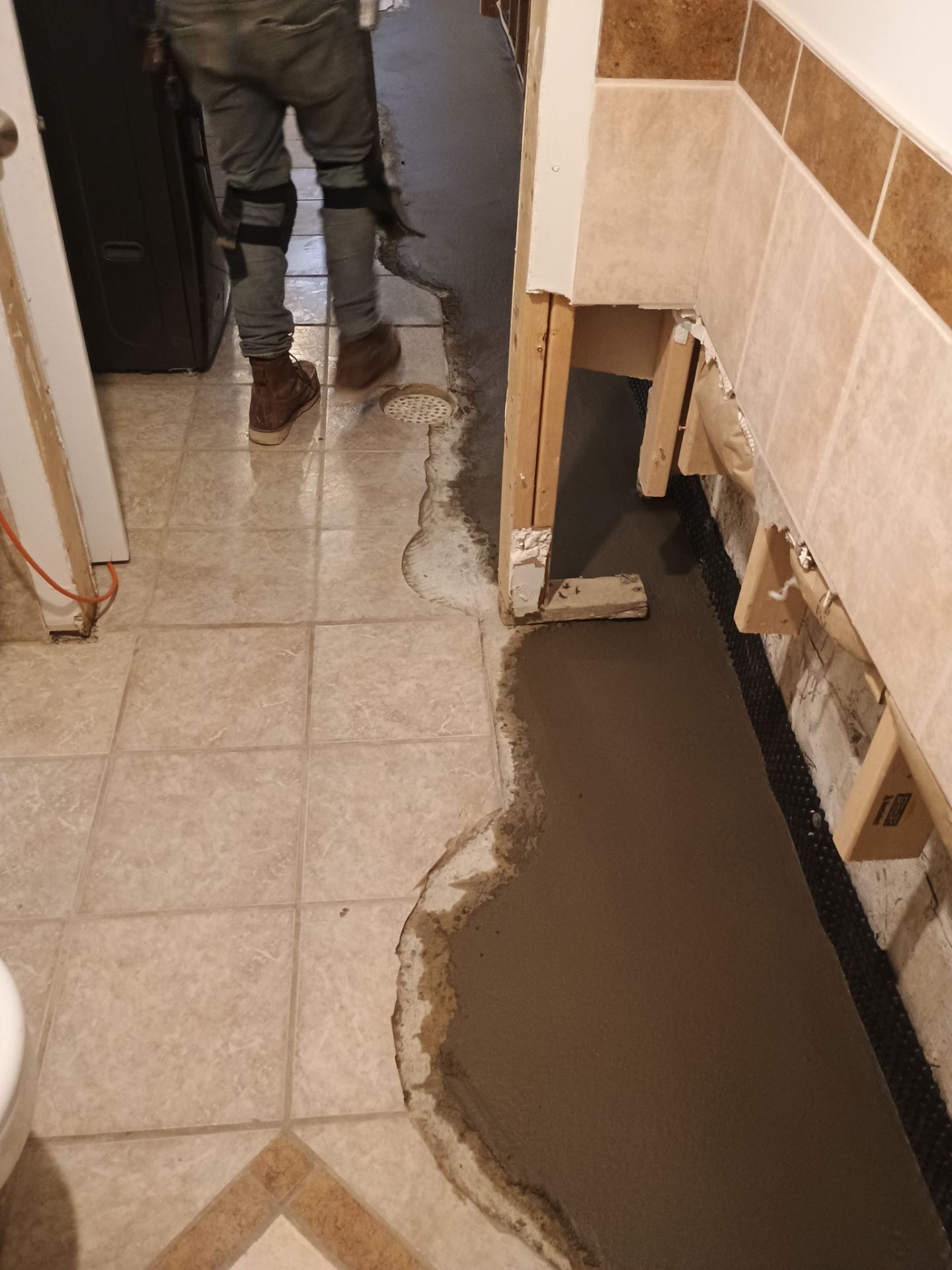 Drain Tile in Minneapolis for Kristen & Taylor by Waterproofing Northeast