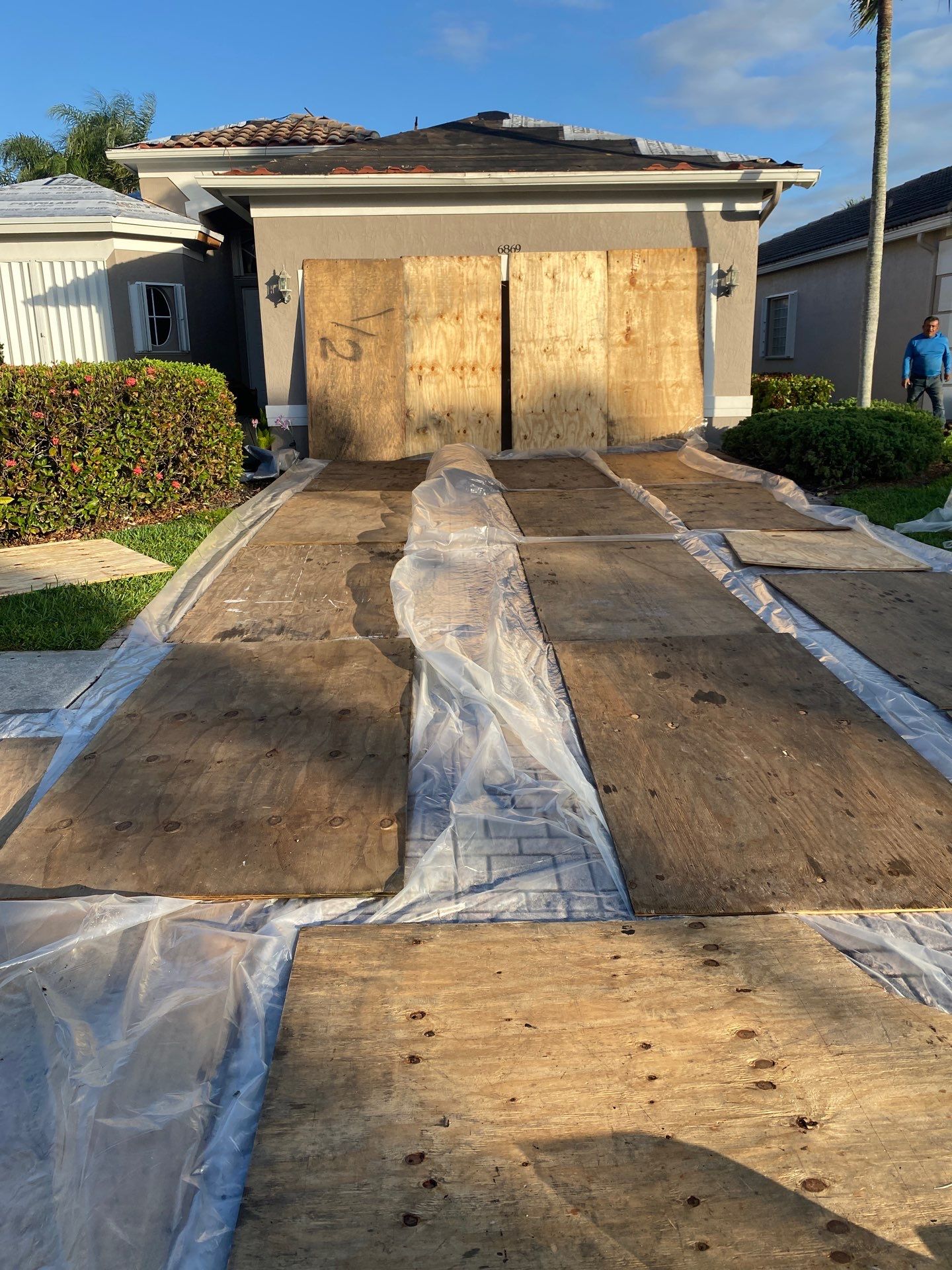 Residential Roofing Installation using Eagle Roofing Tile by BLUES BROTHERS ROOFING