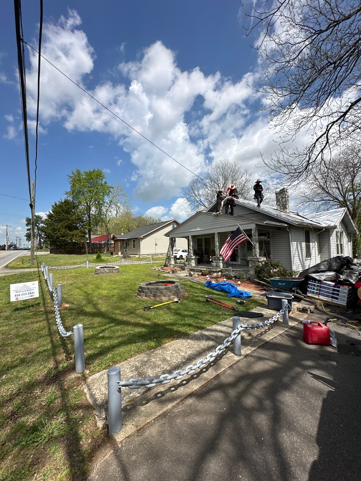 Roof Replacement - GAF HZD in Pewter Grey  by Peak 2 Peak Services LLC