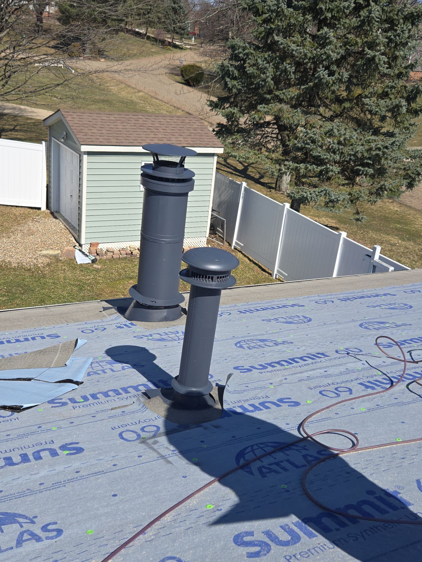 Atlas Pinnacle, Color, Black Shadow, Drip Edge, Color, Black by Eagle Eye Roofing