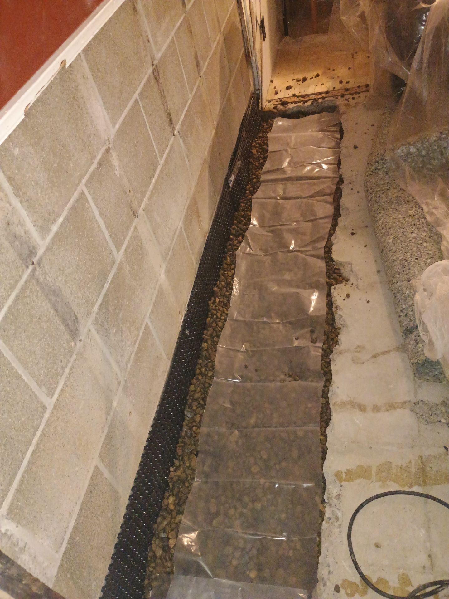 Optimizing Rob & Sue's Existing Waterproofing System by Waterproofing Northeast