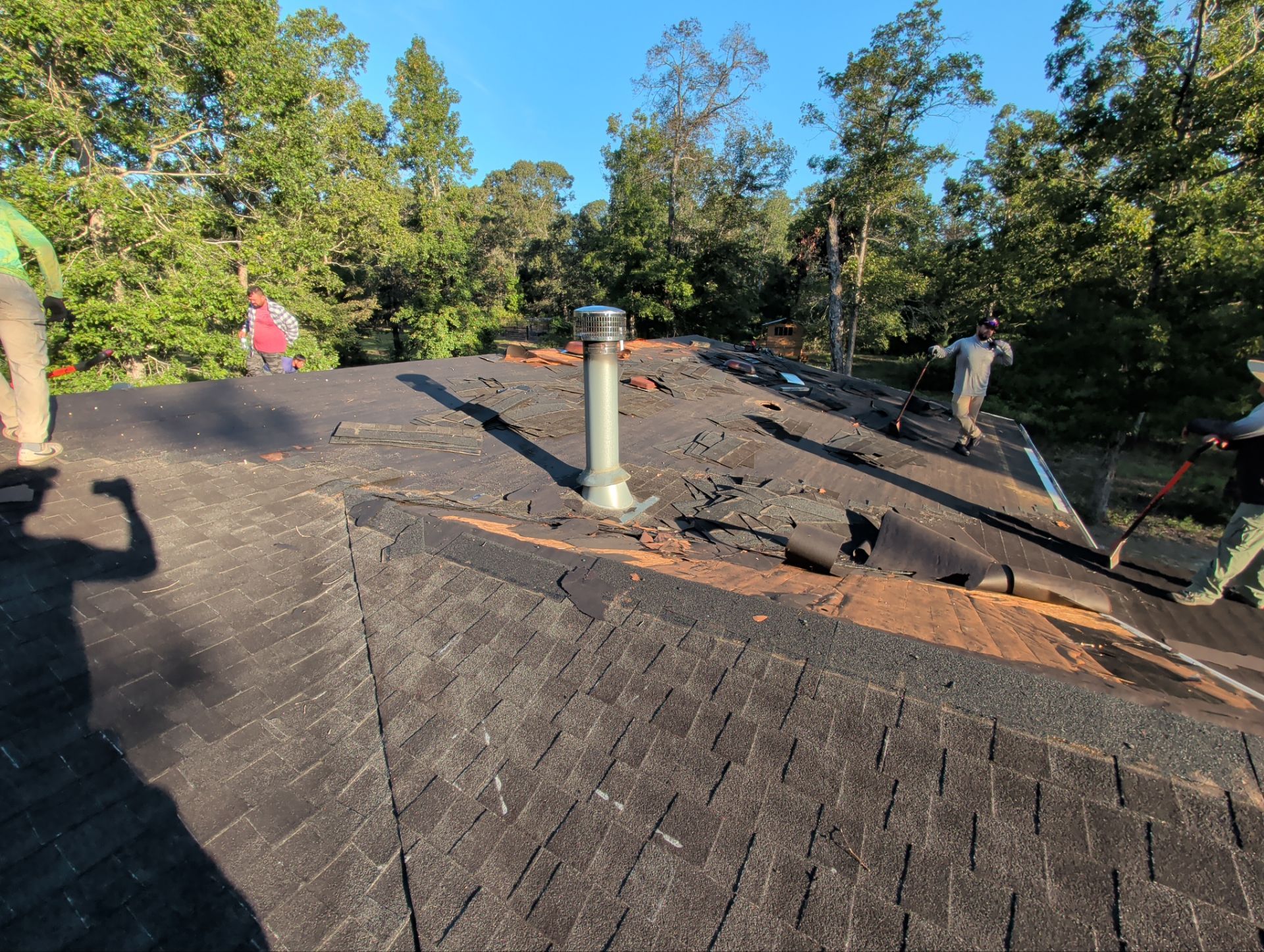 Project in Conroe by Roof Guard And Construction