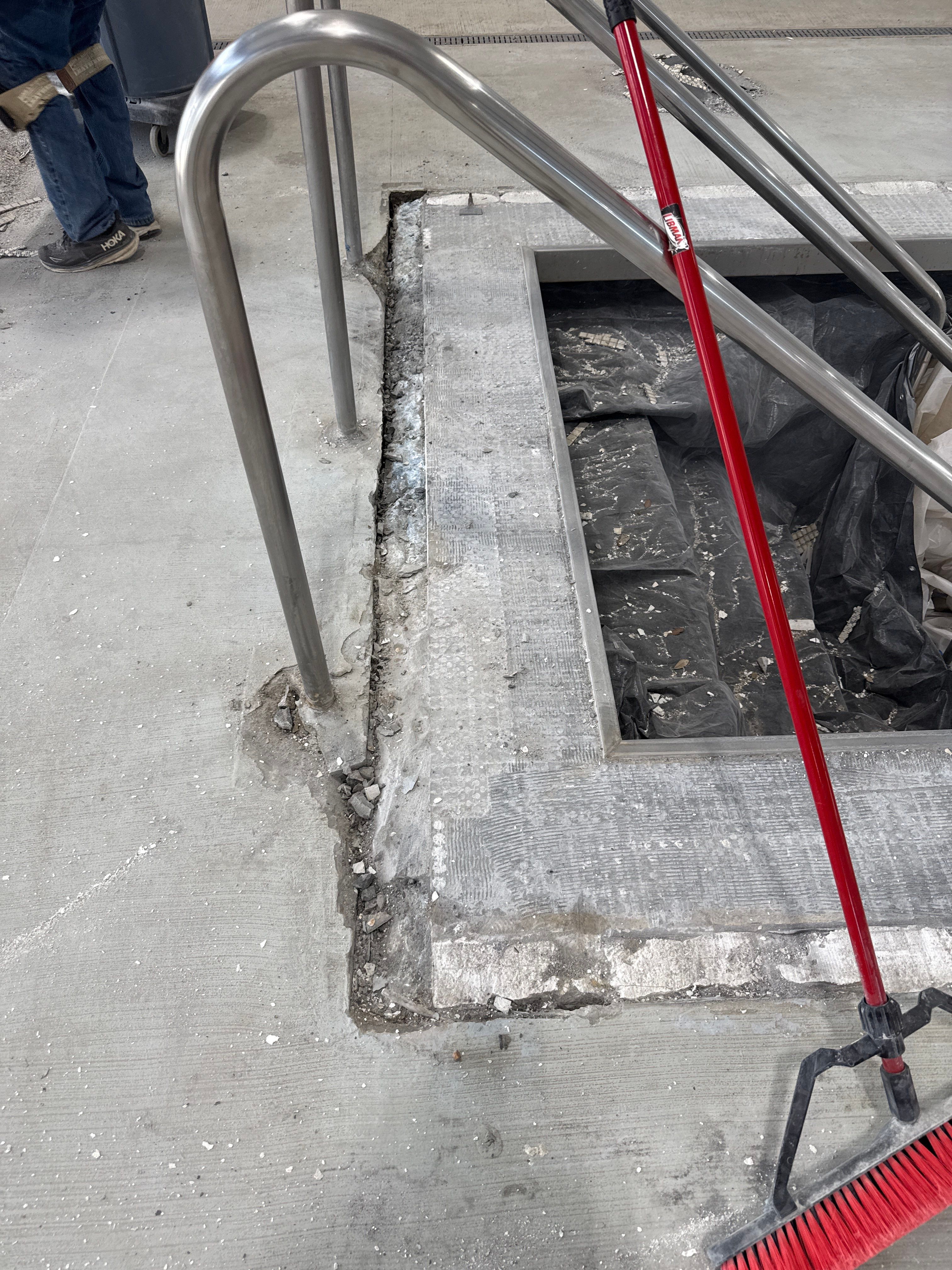 Commercial Pool Deck Restoration in Fairhope by Cornerstone Hard Surface Restoration