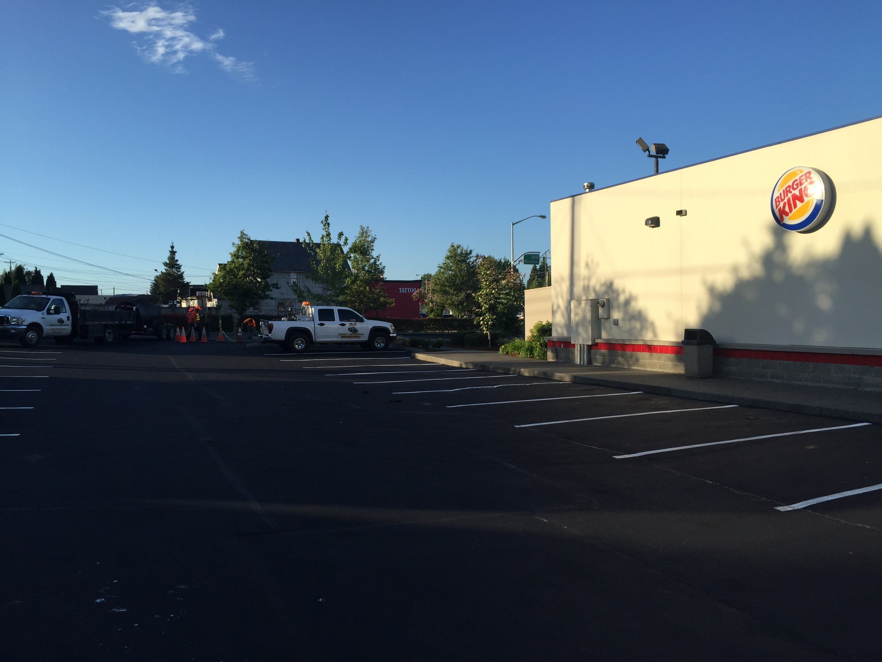 Burger King Everett  by Jireh Asphalt & Concrete Inc 