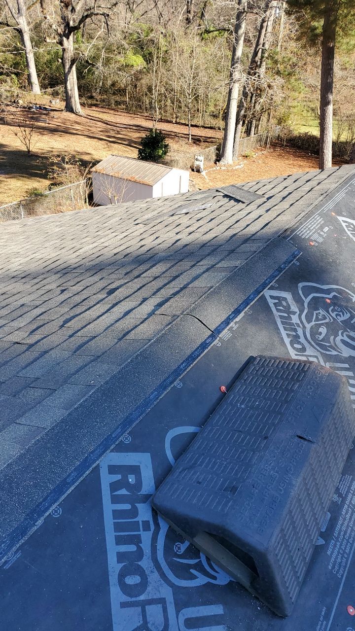 Residential Roofing Installation using Owens Corning Oakridge- Williamsburg Gray by Indigo State Roofing