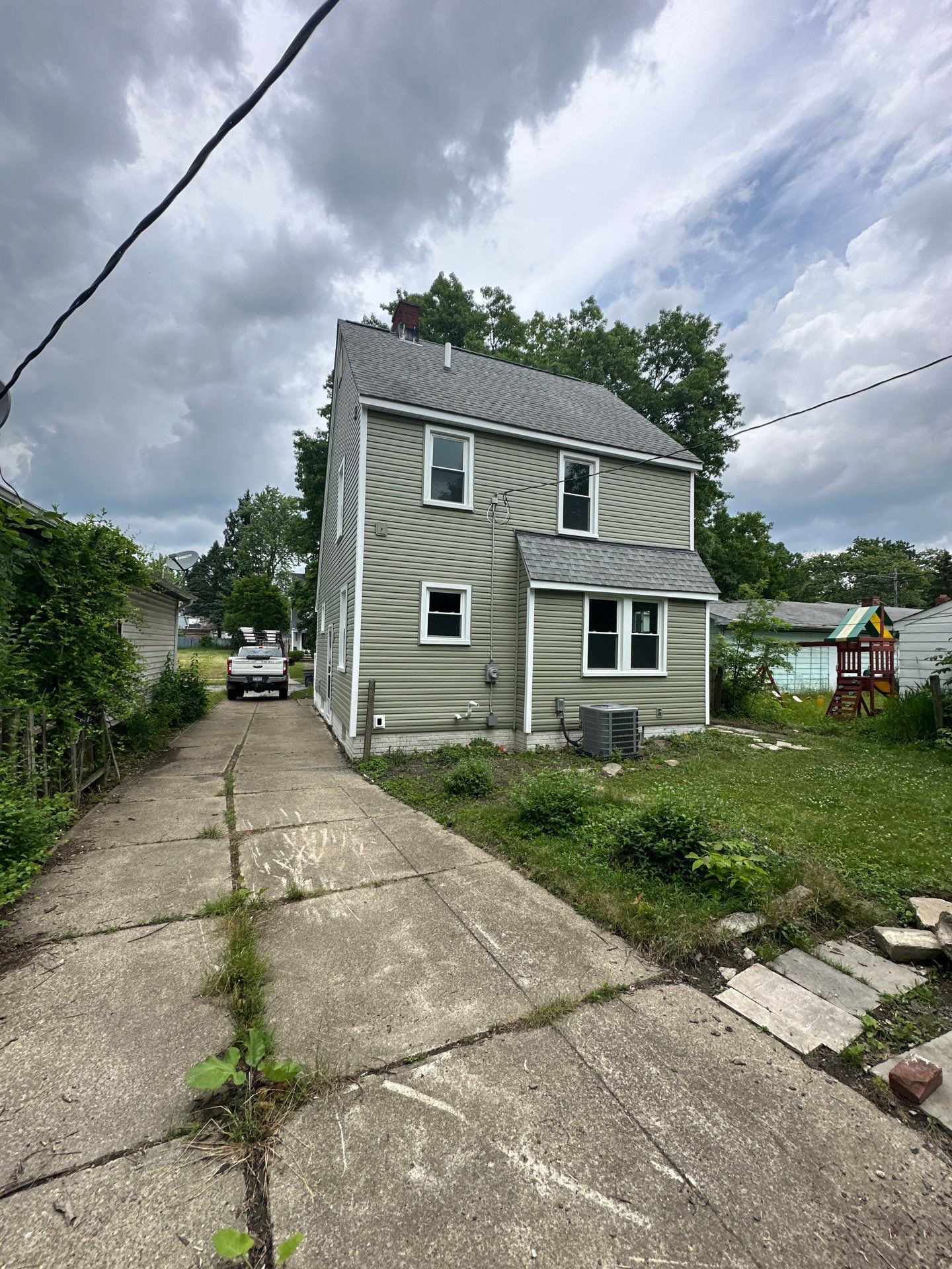Project in Cleveland by Powers Roofing and Exteriors