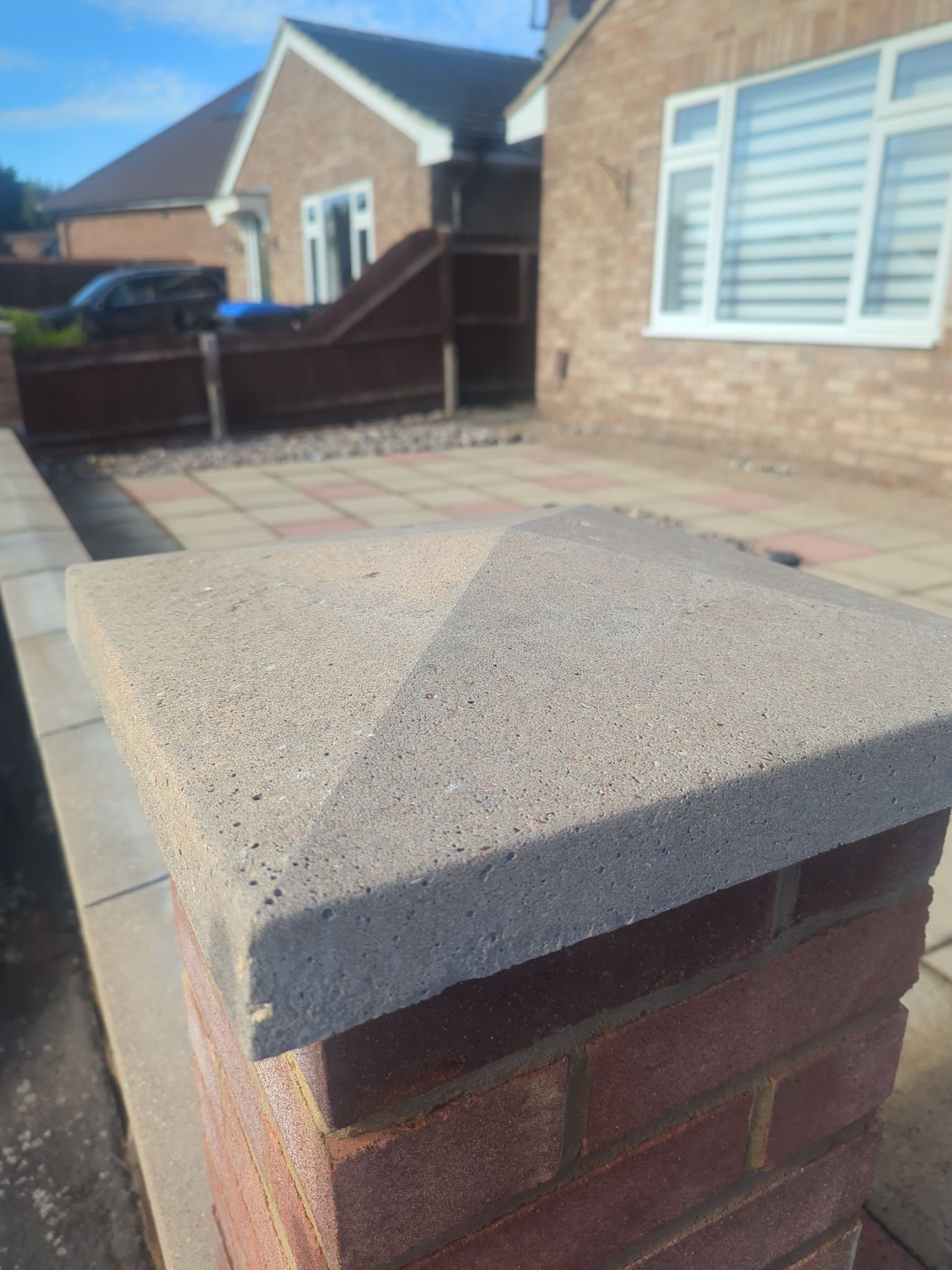 Driveway And Patio Clean using honda 21 ltr/min by Ges Exterior Cleaning ltd